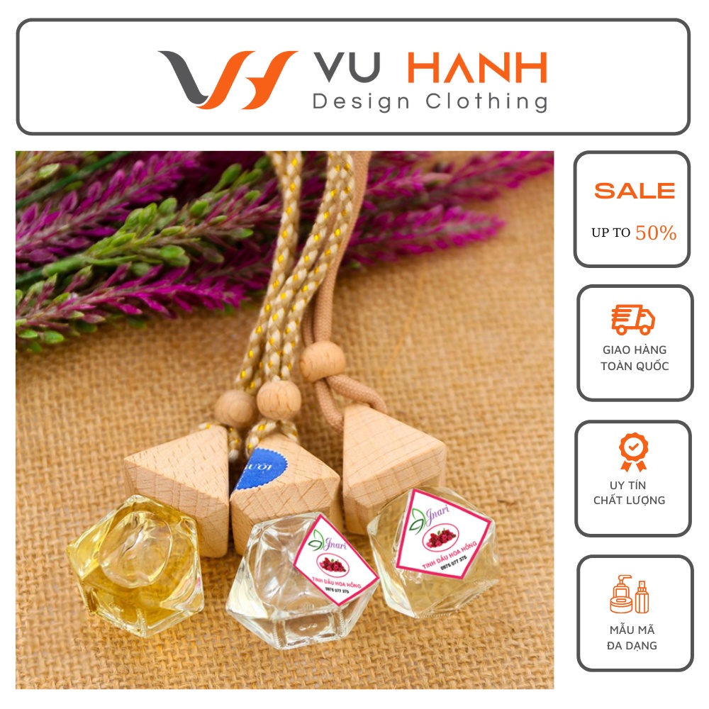 COMBO 3 LỌ TINH DẦU TREO XE HƯƠNG THIÊN NHIÊN | Shop Vũ Hạnh