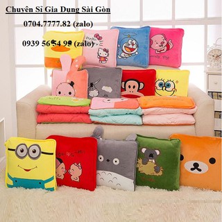 mền gối 2 trong 1 - gối mền 2 trong 1