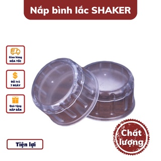 Nắp bình lắc pha chế shaker bằng nhựa cafe cocktail cao cấp đẹp dày dặn phù hợp với bình 350ml-500ml-700ml-1000ml