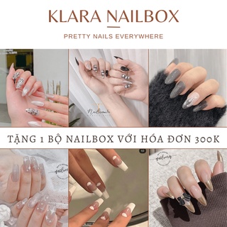 [MẪU TRENDY] NAIL BOX MÓNG ÚP THIẾT KẾ - KÈM THEO DŨA VÀ KEO GẮN