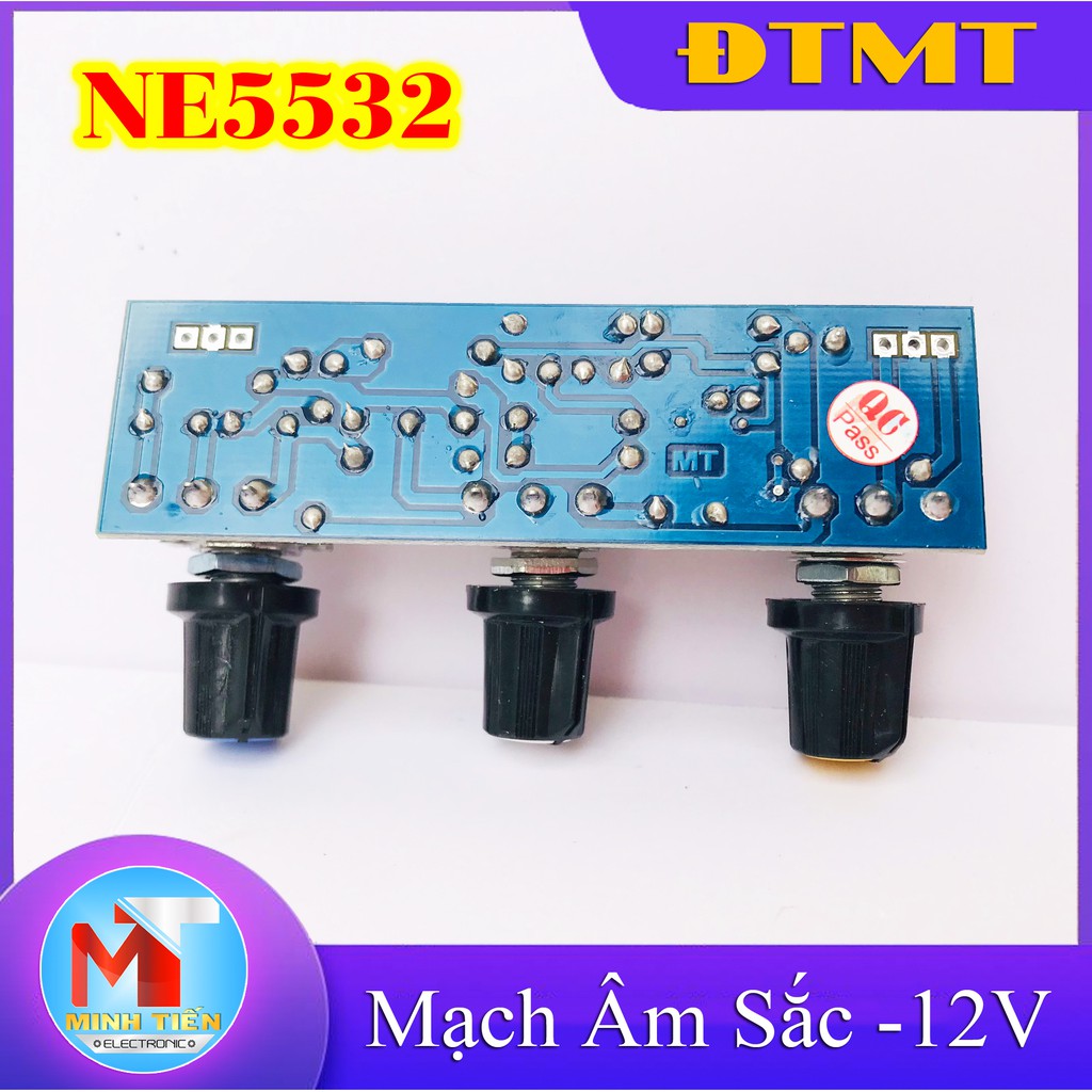 MẠCH CHỈNH ÂM SẮC NE5532 - 12V ĐƠN