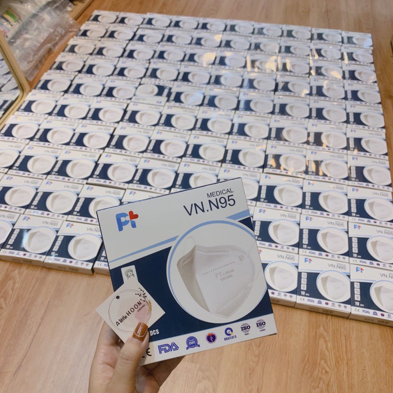 [Set 4 hộp] Khẩu trang PT N95 5D cao cấp kháng khuẩn