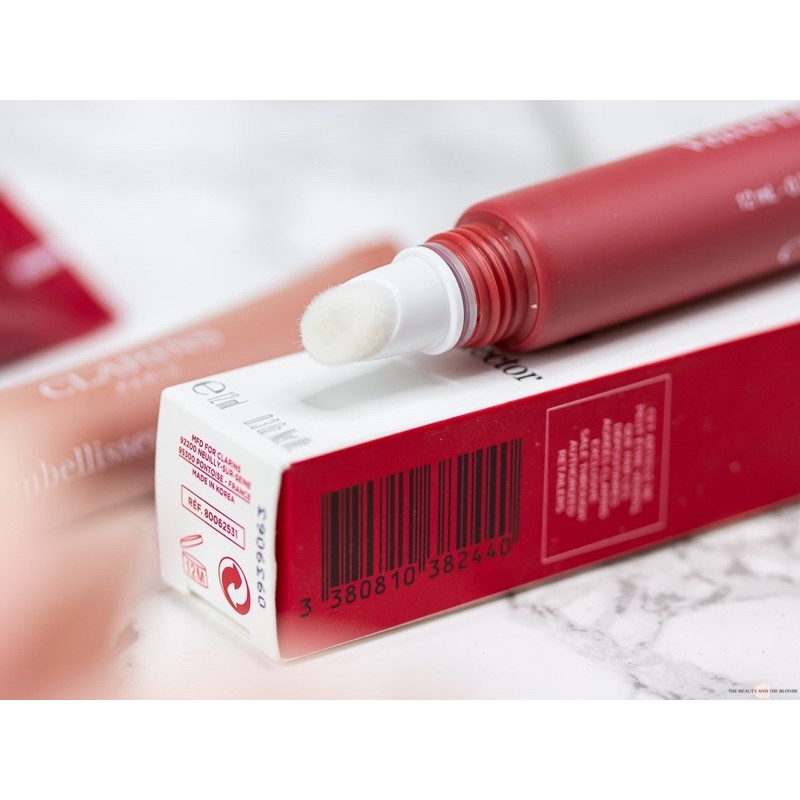 Son kem lì Clarins Velvet Lip Perfector