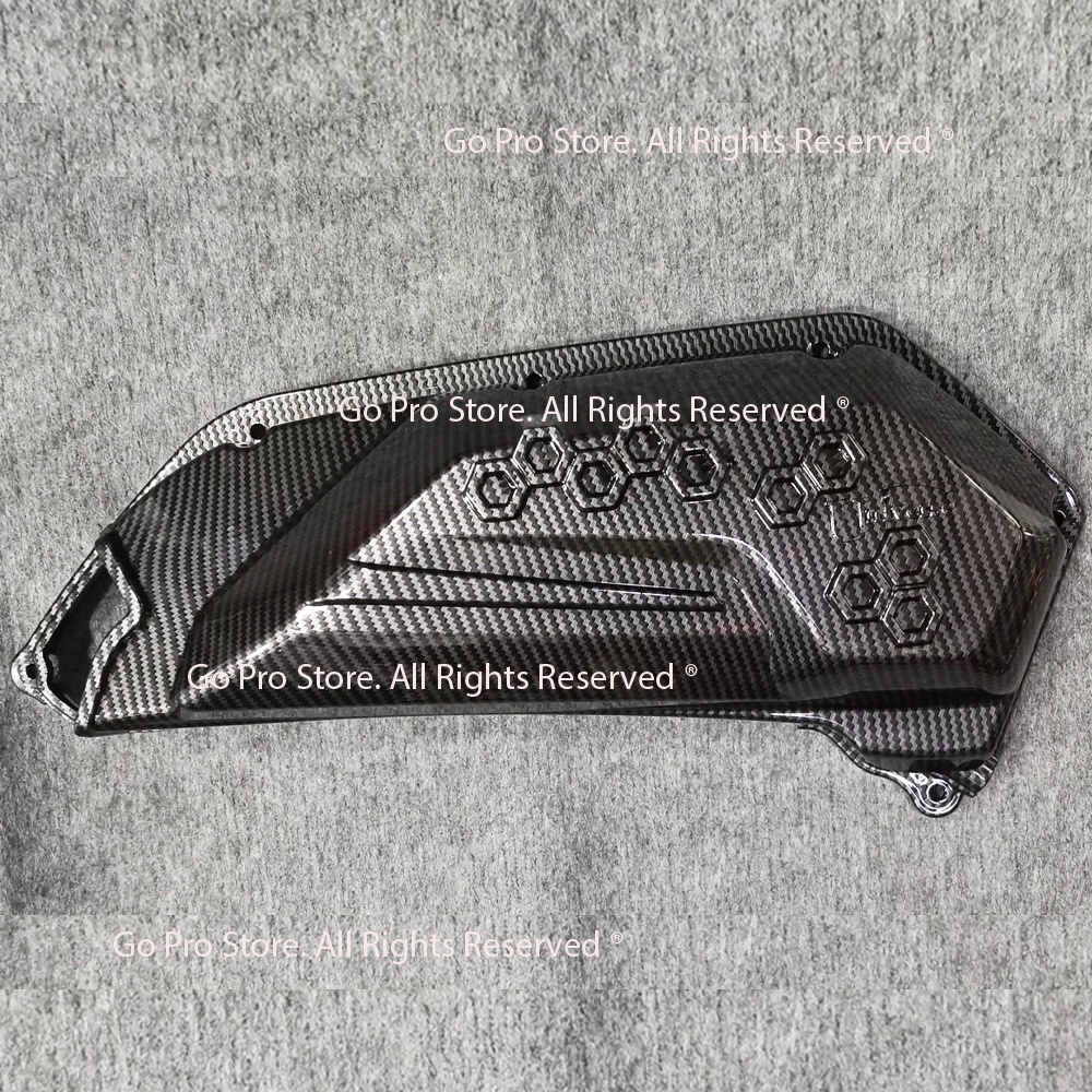 Ốp Bầu Lọc Gió (Pô E) AIR BLADE 2023 Nhựa Xi