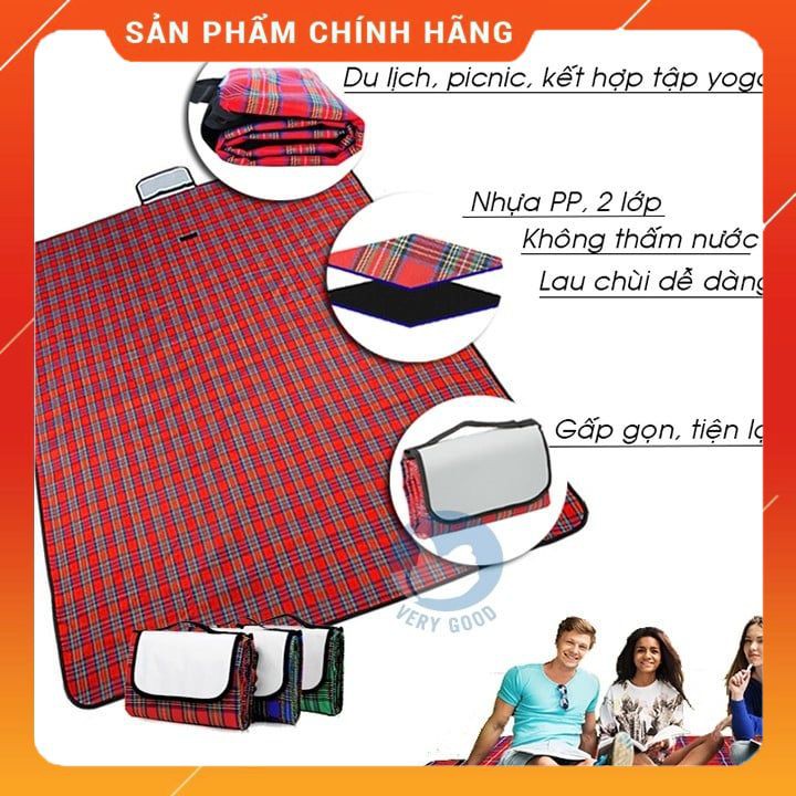 THẢM DU LỊCH GẤP GỌN CHỐNG THẤM NƯỚC _ Giá Bán Sỉ Lẻ [FREESHIP]