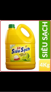 NƯỚC RỬA CHÉN LIX SIÊU SẠCH CHANH 4kg