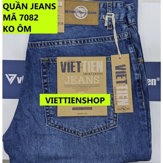 (7082 JR) QUẦN JEANS VIỆT TIẾN FORM THOẢI MÁI, RỘNG RÃI REGULAR