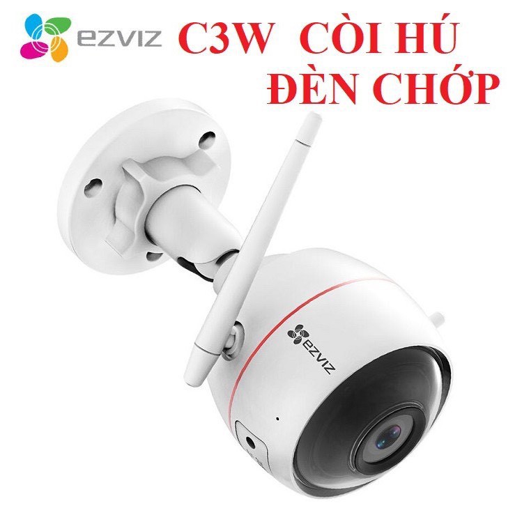 [Mã ELMS5 giảm 7% đơn 300k] Camera IP wifi ngoài trời EZVIZ CS-CV310 1080P Hàng chính hãng(Hỗ trợ đèn và còi cảnh báo )