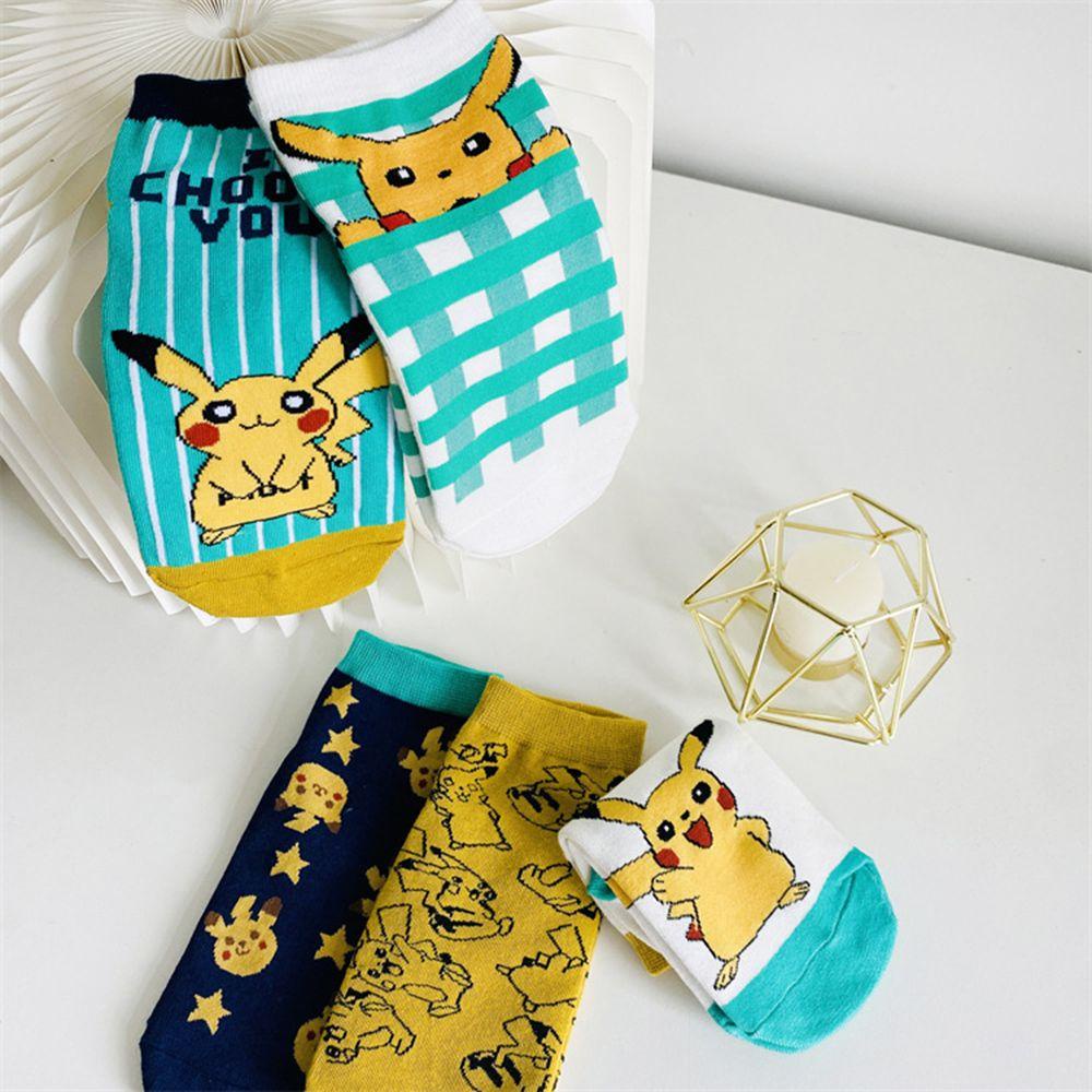 Vớ Cotton Thoáng Khí Thoải Mái Thêu Họa Tiết Động Vật Hoạt Hình Cho Nữ