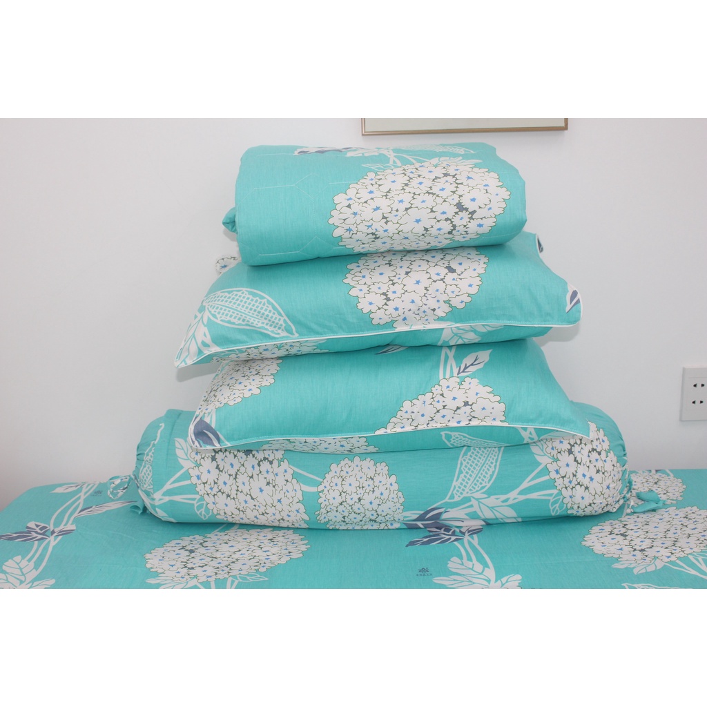 [ SALE GIÁ SỐC- HÀNG CLEAR KHO ] Bộ drap gối KHA LY - 100% cotton thiên nhiên | BigBuy360 - bigbuy360.vn