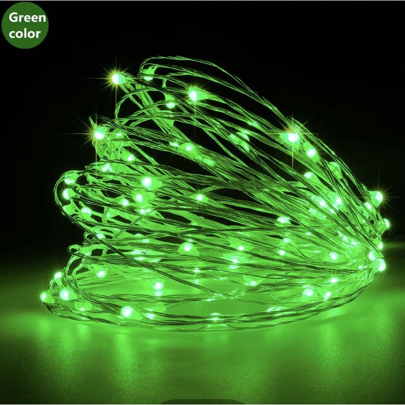 Dây Đèn Led Trang Trí Đom Đóm 10 Mét 100 Bóng Chipsbling Fairy Light Không Chớp