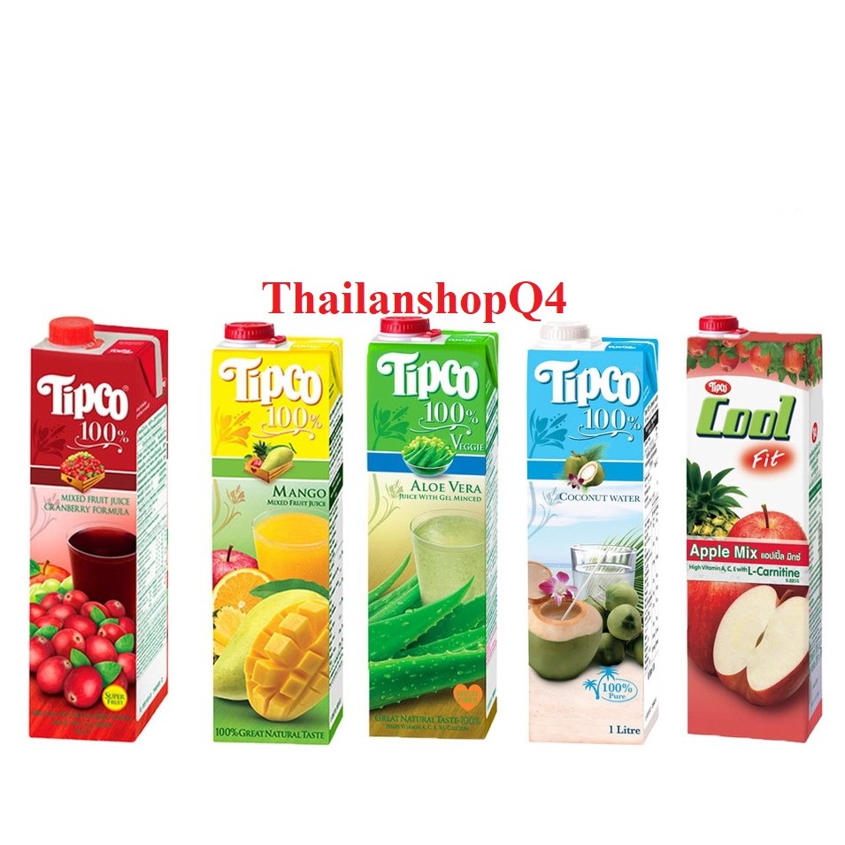 HCM- NƯỚC ÉP TRÁI CÂY TIPCO 970ml/1000ml THÁI LAN | BigBuy360 - bigbuy360.vn