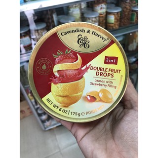Kẹo C&H Double Fruit Trái Cây Tươi 175g