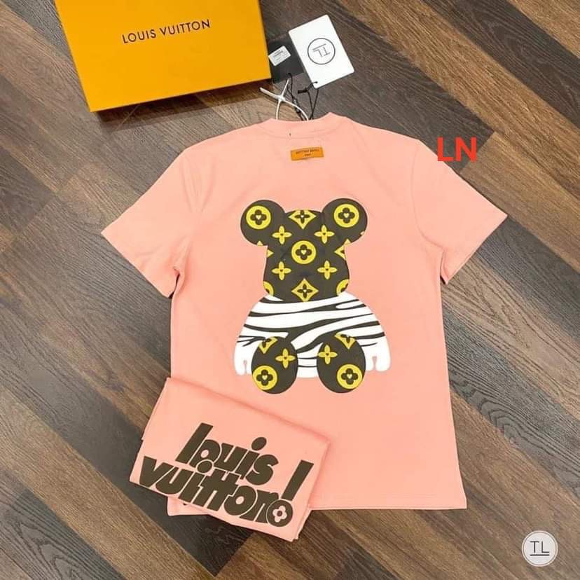 Áo Phông nữ gấu lvt  Chất cotton su LN030