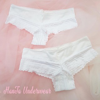 Quần Nội Y Trắng Nửa Mông