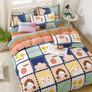 Bộ cotton poly cô bé sweetlove ( combo 1, combo 2, combo 3)