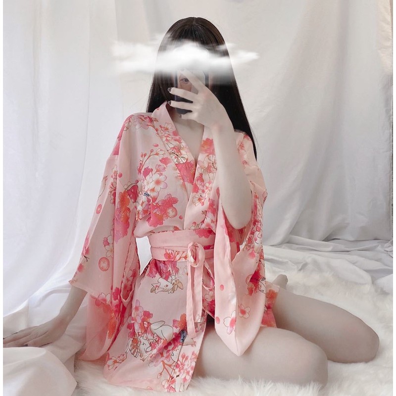 Váy Ngủ Sexy Kimono Quyến rũ Đồ Lót Cosplay Sexy  Đồ Ngủ Sexy CosPlay Sexy  - Nội Y Nữ - NY26