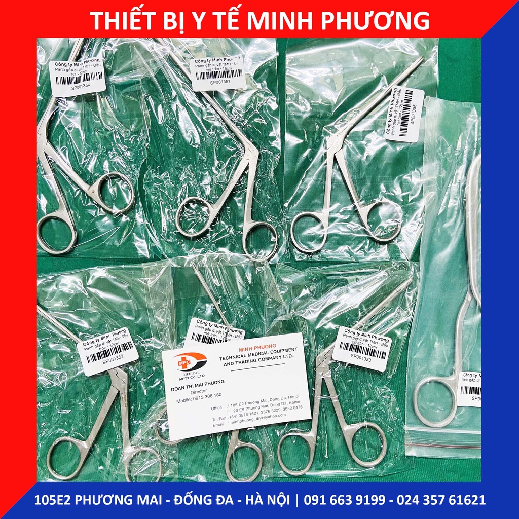 Panh gắp dị vật tai mũi họng các loại