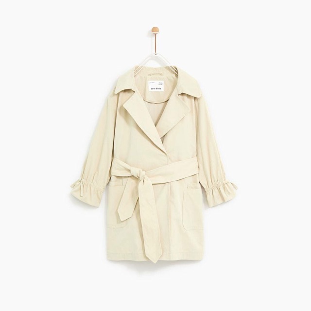Áo traincoat zara