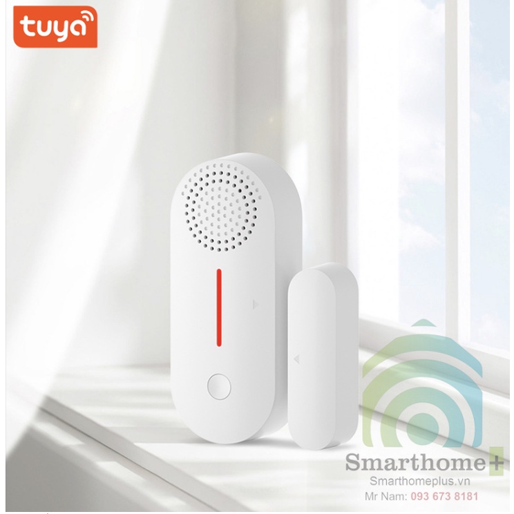 Cảm Biến Má Từ Báo Động Mở Cửa Có Loa Wifi Tuya SHP-MA8v2