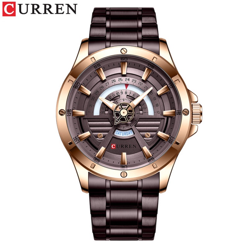 Đồng Hồ Curren / carrien Chống Thấm Nước Phong Cách Doanh Nhân Cho Nam