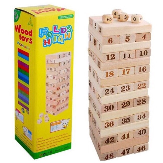 Rút gỗ Jenga 48 thanh