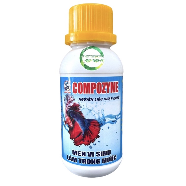 Men vi sinh COMPOZYME làm trong nước bể cá - bể thủy sinh