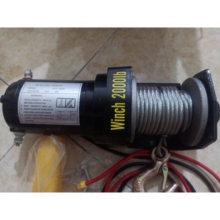 TỜI , TỜI ĐIỆN 12V VÀ 2000LBS