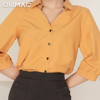 Áo sơ mi tay lỡ GUMAC AA992