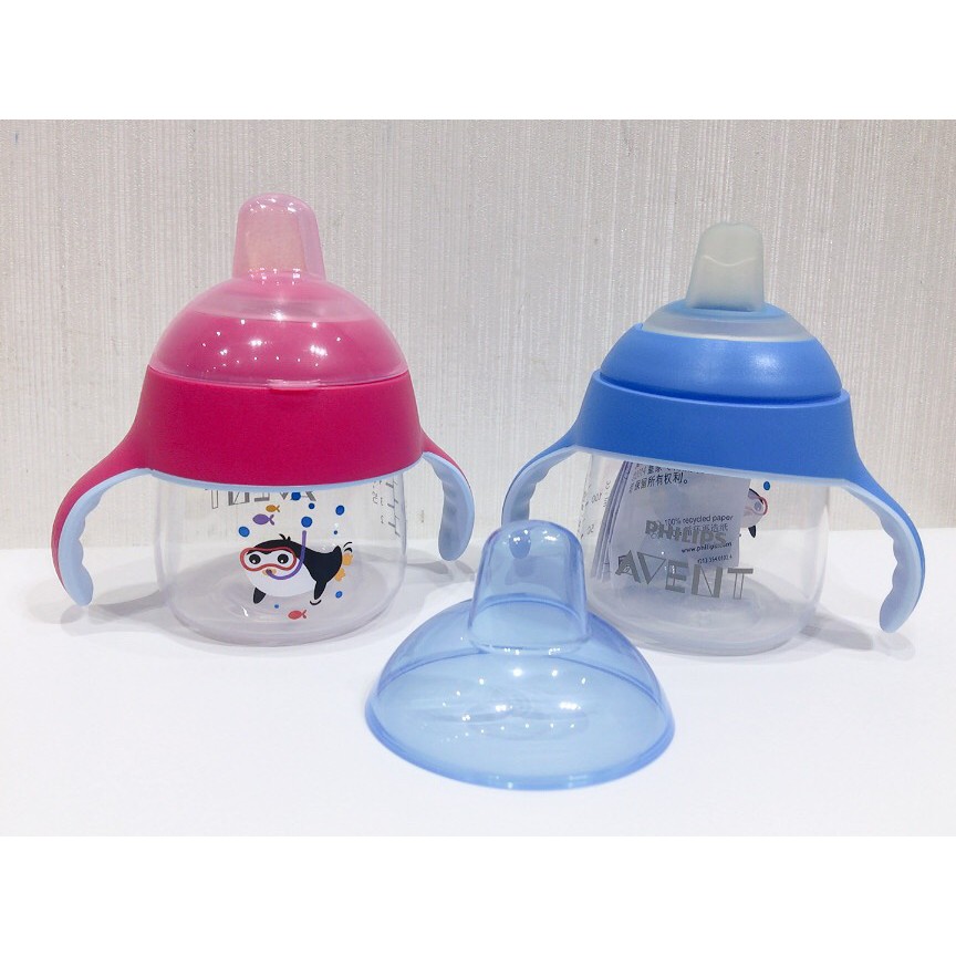 BÌNH TẬP UỐNG NƯỚC AVENT CHO BÉ 6M+ DUNG TÍCH 200ML