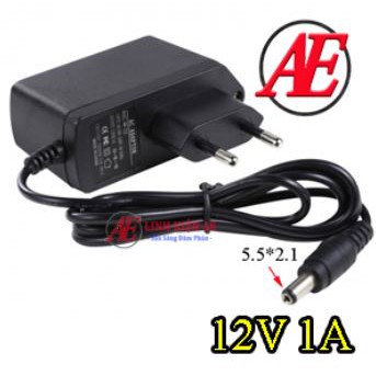 Nguồn Adapter 12V-1A Jack DC 5.5*2.1mm