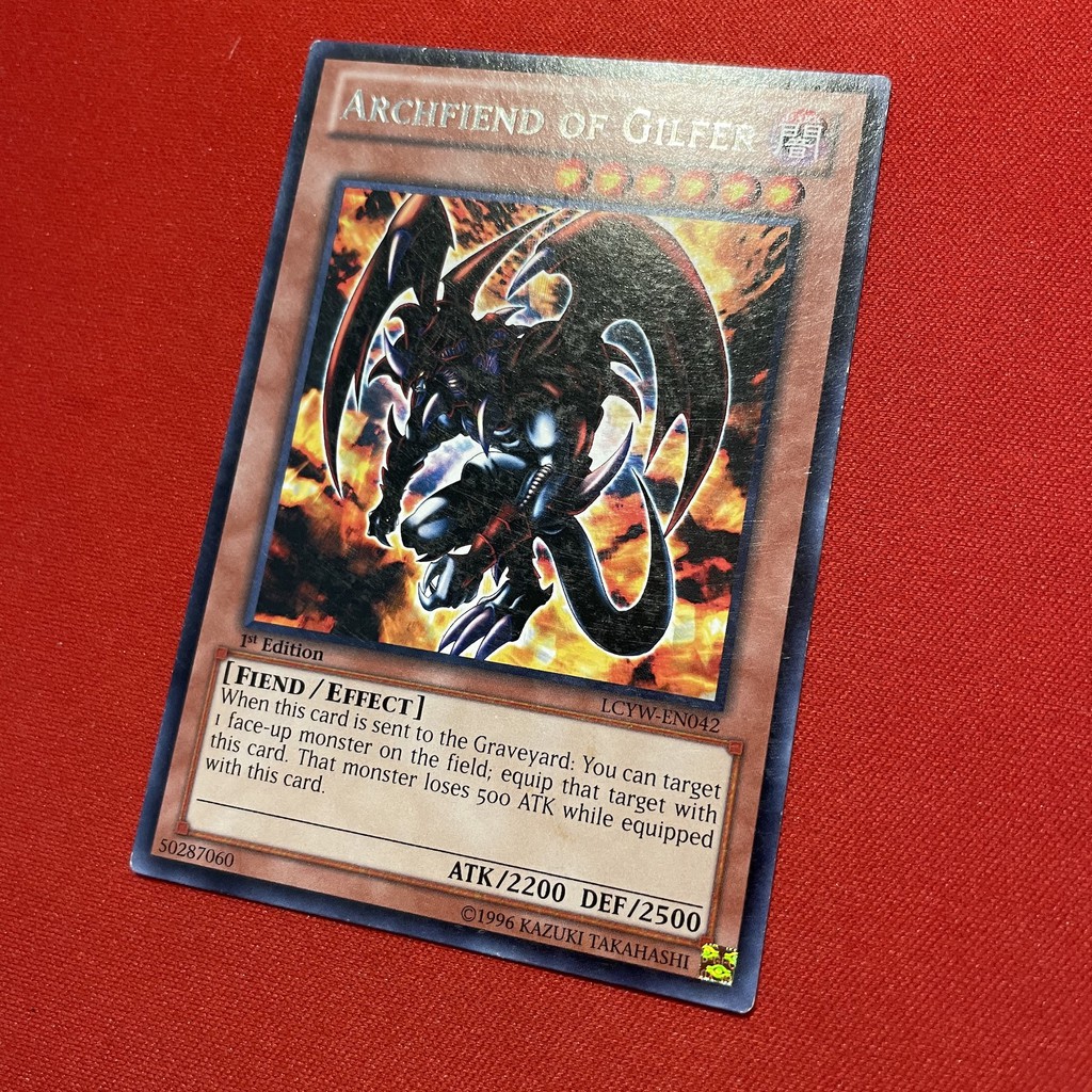 [EN][Thẻ Bài Yugioh Chính Hãng] Archfiend Of Gilfer