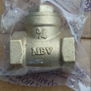 Van 1 chiều lá lật đồng phi 25 lắp vào ống 34 Tiền Phong )hàng chính hãng giá tốt nhất