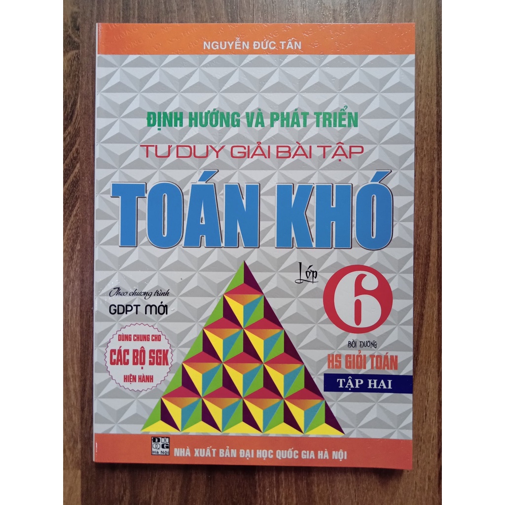 Sách - Combo Định Hướng Và Phát Triển Tư Duy Giải Bài Tập Toán Khó Lớp 6 - (Tập 1+Tập 2) - Dùng Cho Các Bộ SGK Hiện Hành
