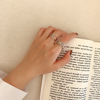 Double Open Adjustable Ring Ring