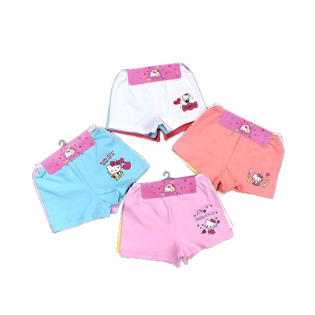 Set Quần Chíp Đùi 3 chiếc Bé Gái (3 màu khác nhau)