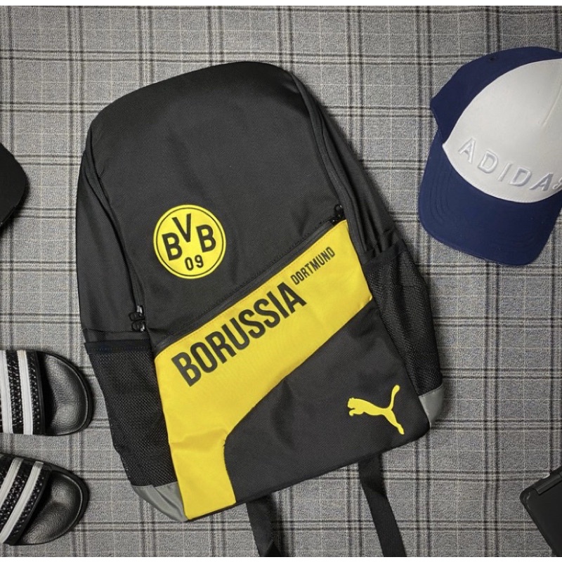 Ba Lô Thể Thao Logo BVB Câu Lạc Bộ Bóng Đá Dortmund - Balo Cặp Học Sinh Nam Nữ Đựng Laptop Làm Việc Và Du Lịch MR BEAN