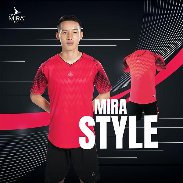 Quần Áo Đá Bóng Không Logo Mira Style Vải thun lạnh cao cấp, co dãn 4 chiều Thoáng mát, thấm hút mồ hôi cực tốt