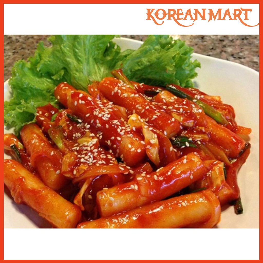 Bánh gạo nguyên thanh Tokbokki gói 500g