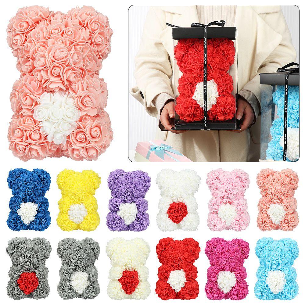 Bó Hoa PE Nhân Tạo Trang Trí Tiệc Cưới Mới