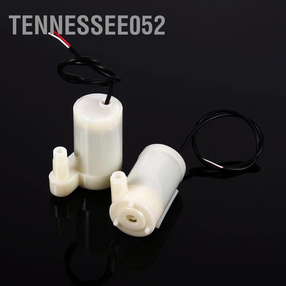 Máy bơm nước động cơ chìm mini DC 3-4.5V 100L / H tiếng ồn thấp cho bể cá