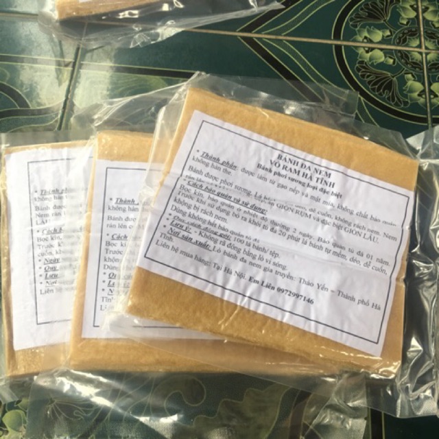 Combo 3 tệp ram Hà tĩnh loại đặc biệt hút chân không thơm ngon, giòn rụm
