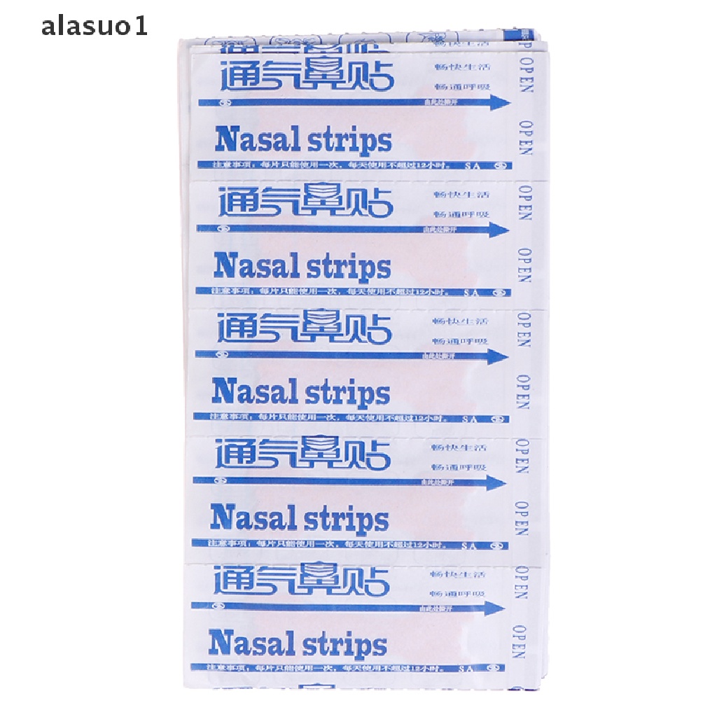 Set 50 Miếng Dán Mũi Chống Ngáy Khi Ngủ Tiện Dụng alasuo1