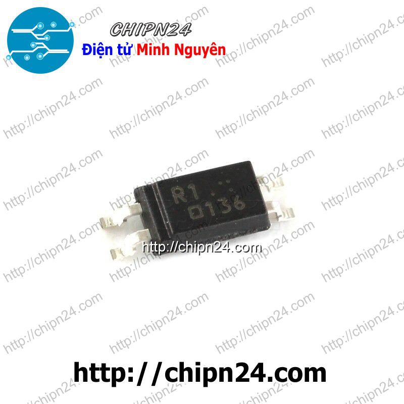 [2 CON] IC PS2801-1 SOP-4 (SMD Dán) (Transistor Output Optocouplers PS2801 2801 50mA 80V)