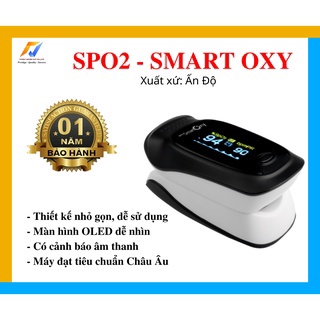 Máy đo nồng độ oxi trong máu SPO2 BPL và nhịp tim, chỉ số tưới máu PI nhỏ gọn dễ sử dụng, có cảnh báo âm thumbnail