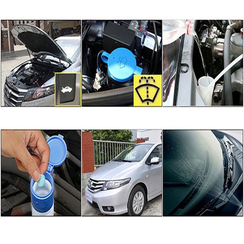 1 / 5 Viên Sủi Xanh Vệ Sinh Xe Hơi Tiện Lợi