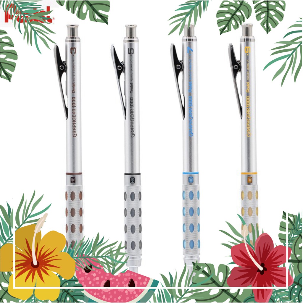 Chì Bấm Cơ Khí Pentel Graphgear 1000