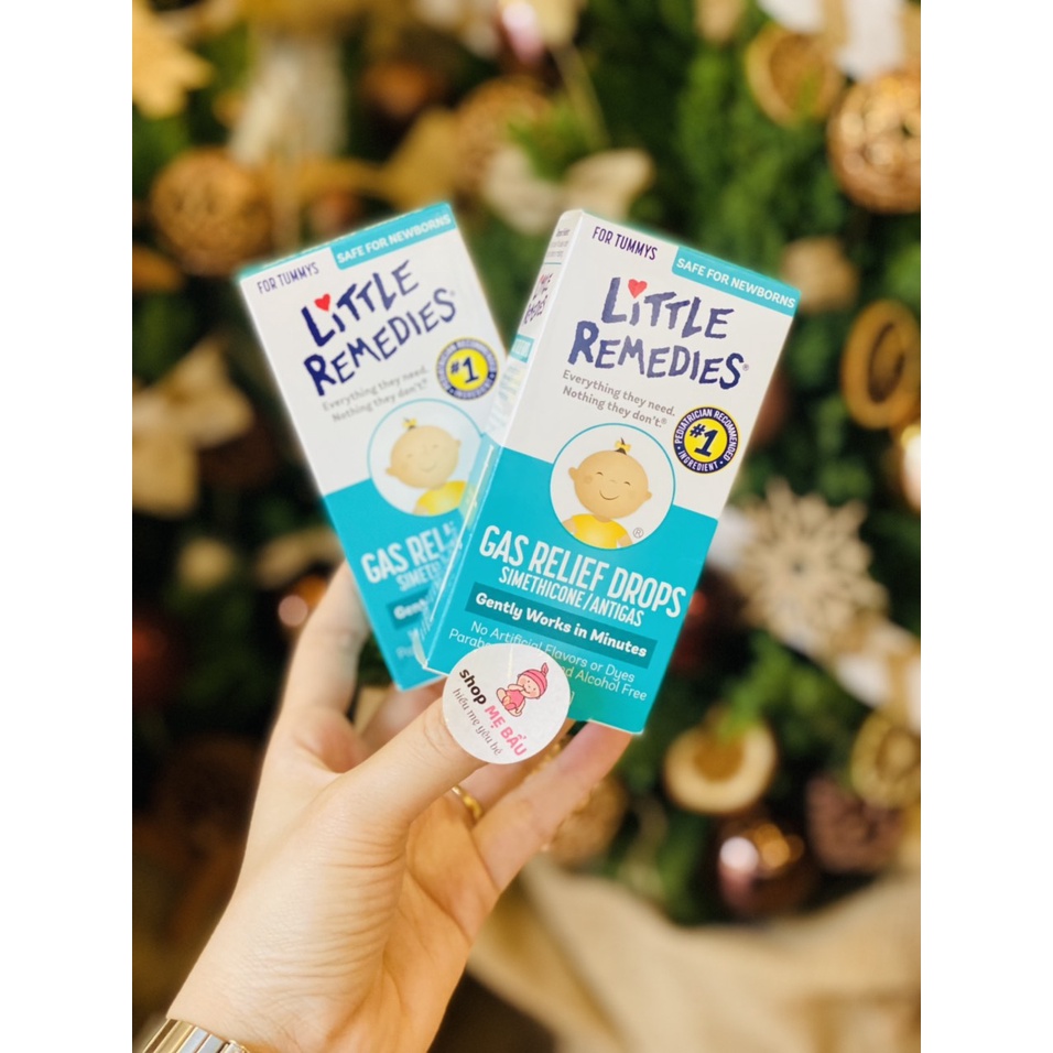 Siro ợ hơi, nôn trớ Little Remedies Gas Relief Drops cho bé sơ sinh