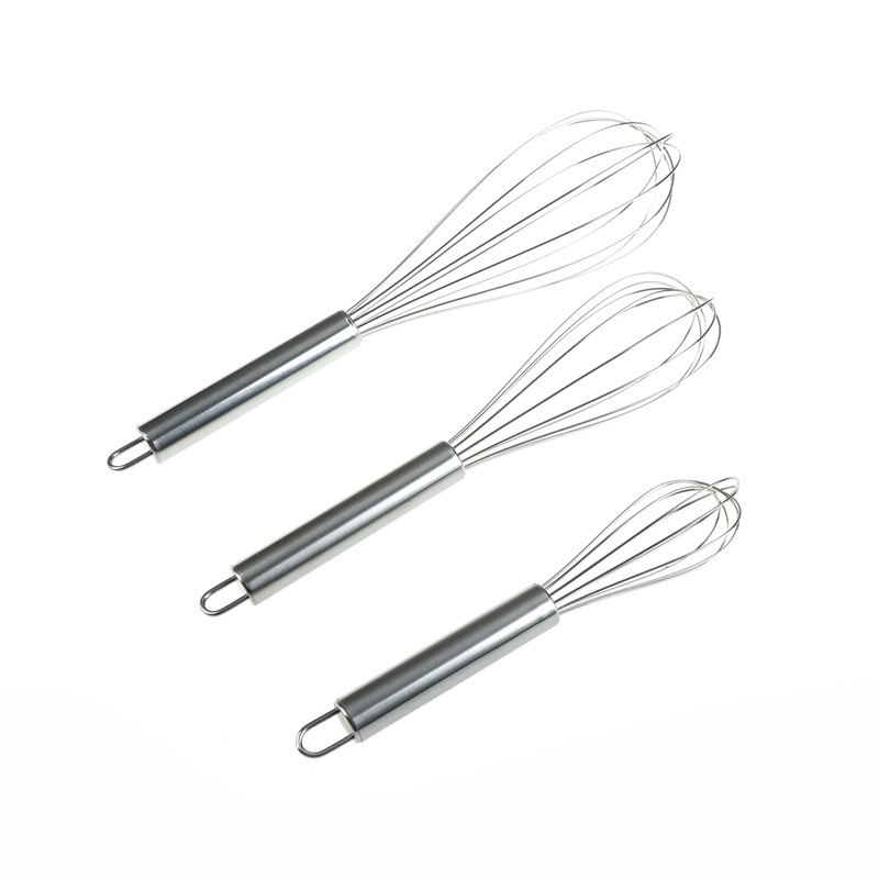 Cây Đánh Trứng Bằng Thép Không Gỉ 8 / 10 / 12 Inch Tiện Dụng