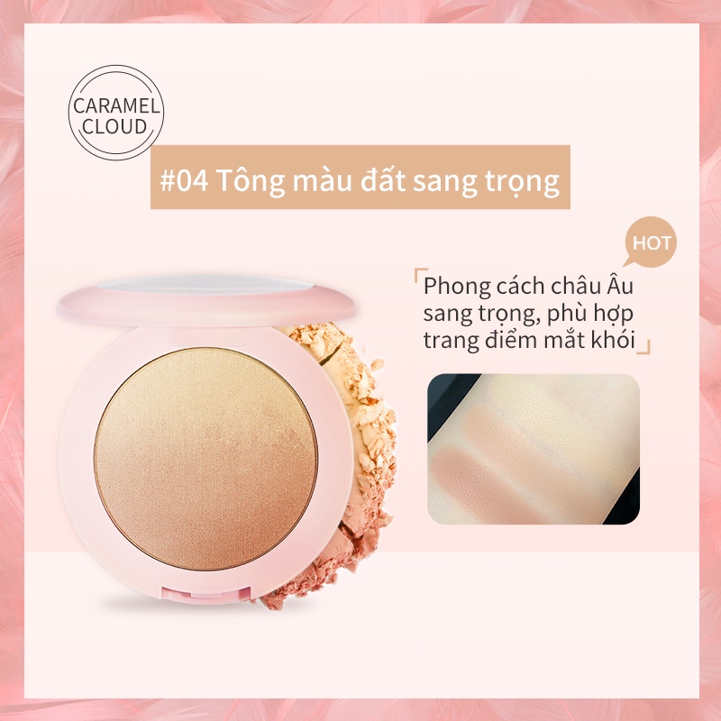 Phấn má hồng Judydoll màu gradient 4 màu sắc tùy chọn 4.3g